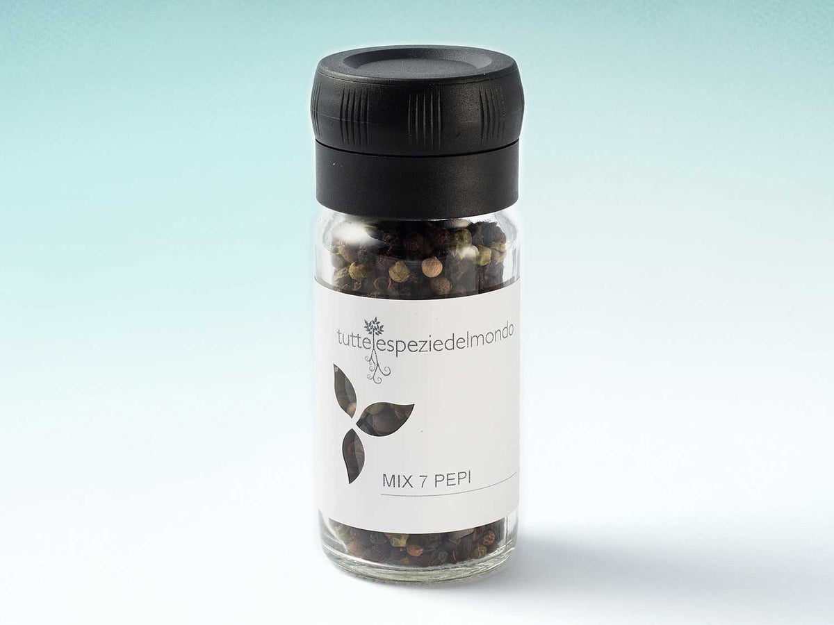 Mix 7 paprík - Zaváracia nádoba na mlynček 40g
